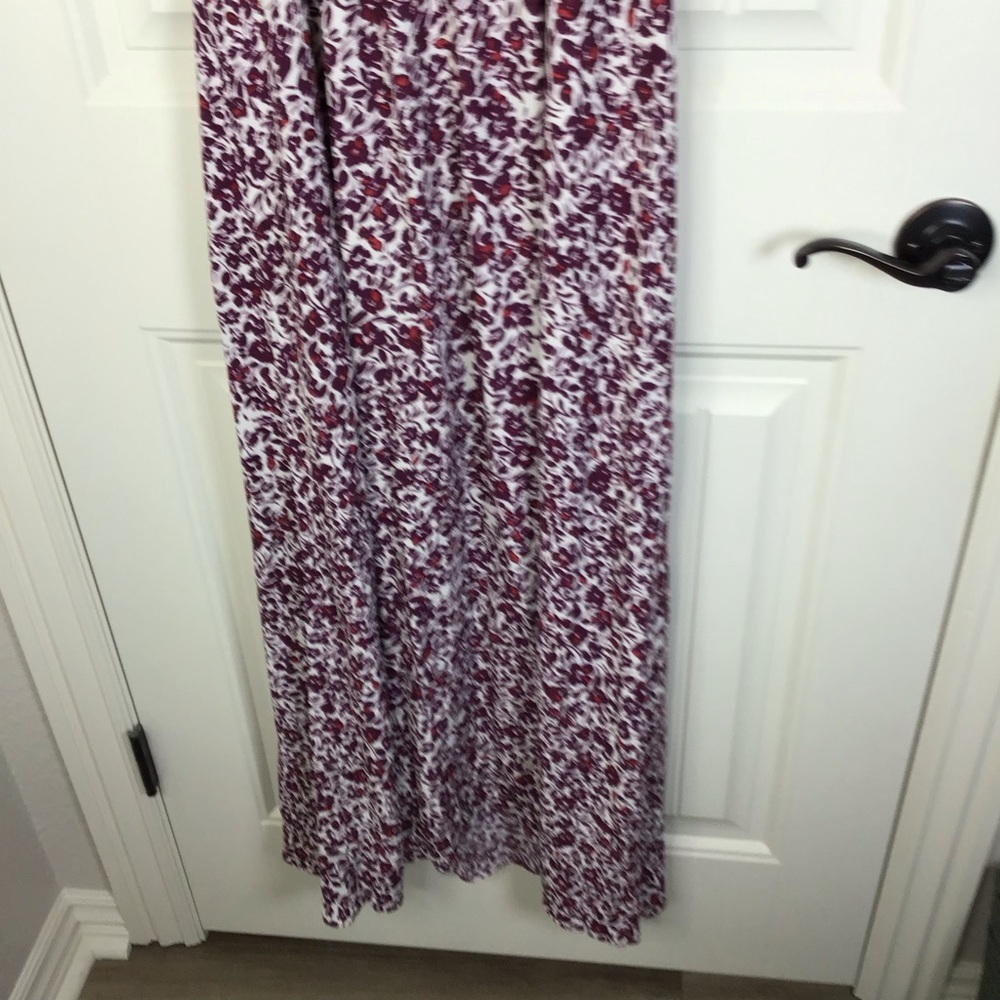 NWT Madewell Puff Sleeve Sweetheart Midi Dress in Floral Size 6. - Picture 9 of 10